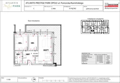 Apartament, 60,28 m², 3 pokoje, piętro 4, oferta nr C/406