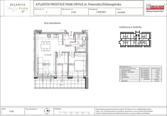 Apartament, 59,23 m², 3 pokoje, piętro 1, oferta nr 1/103