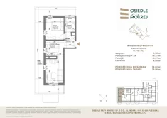 Mieszkanie, 36,82 m², 2 pokoje, piętro 3, oferta nr OPM6/3/M11A