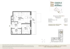 Mieszkanie, 33,86 m², 2 pokoje, piętro 3, oferta nr OPM7/3/M11C