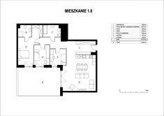 Mieszkanie, 107,30 m², 4 pokoje, piętro 1, oferta nr M1_8