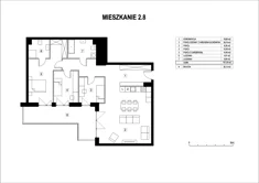 Mieszkanie, 107,30 m², 4 pokoje, piętro 2, oferta nr M2_8