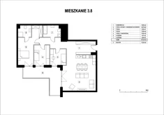 Mieszkanie, 107,30 m², 4 pokoje, piętro 3, oferta nr M3_8