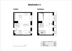 Mieszkanie, 91,65 m², 2 pokoje, piętro 5, oferta nr M5_11