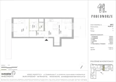 Mieszkanie, 44,83 m², 2 pokoje, parter, oferta nr 57