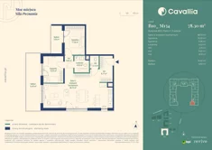 Mieszkanie, 78,30 m², 3 pokoje, piętro 1, oferta nr CV10-M-B10_M134