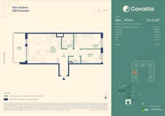 Mieszkanie, 70,27 m², 3 pokoje, piętro 2, oferta nr CV10-M-B10_M205