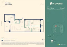 Mieszkanie, 78,75 m², 3 pokoje, piętro 2, oferta nr CV10-M-B10_M213