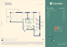 Mieszkanie, 110,73 m², 4 pokoje, piętro 1, oferta nr CV10-M-B11_M103