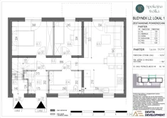 Mieszkanie, 54,97 m², 3 pokoje, parter, oferta nr L2/1