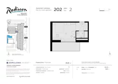 Apartament inwestycyjny, 26,82 m², 1 pokój, piętro 2, oferta nr 202