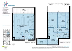 Mieszkanie, 90,33 m², 3 pokoje, piętro 10, oferta nr C/10/118