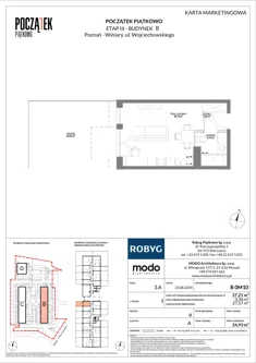 Mieszkanie, 27,21 m², 1 pokój, parter, oferta nr B.0M10