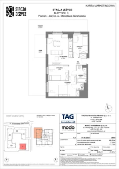 Mieszkanie, 69,57 m², 4 pokoje, parter, oferta nr 3M05