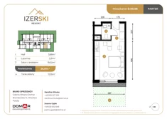 Apartament inwestycyjny, 26,01 m², 1 pokój, parter, oferta nr D.00.08