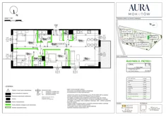 Mieszkanie, 93,39 m², 4 pokoje, piętro 1, oferta nr E19