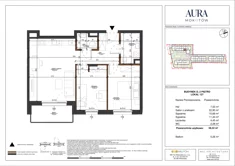 Mieszkanie, 59,22 m², 3 pokoje, piętro 2, oferta nr 127