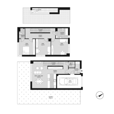 Dom, 124,93 m², oferta nr dom 6LA/1 (D6-A)