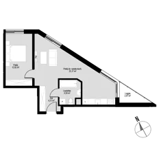 Mieszkanie, 47,00 m², 2 pokoje, piętro 3, oferta nr mieszkanie M31