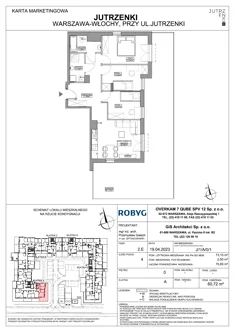 Mieszkanie, 73,10 m², 4 pokoje, parter, oferta nr J/1/A/0/1