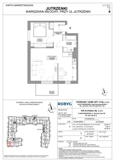 Mieszkanie, 48,30 m², 2 pokoje, piętro 2, oferta nr J/1/A/2/5