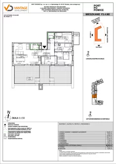 Mieszkanie, 99,34 m², 5 pokoi, piętro 4, oferta nr F3/4/M2