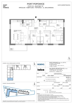 Mieszkanie, 99,65 m², 5 pokoi, piętro 2, oferta nr PPO/W/A/2/5