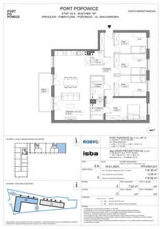 Mieszkanie, 116,30 m², 5 pokoi, piętro 2, oferta nr PPO/W/C/2/1