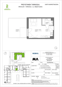 Mieszkanie, 26,41 m², 1 pokój, parter, oferta nr PT/B/0/2