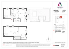 Mieszkanie, 120,40 m², 1 pokój, piętro 5, oferta nr K1/M64