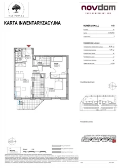 Apartament, 68,36 m², 3 pokoje, piętro 5, oferta nr AB/117