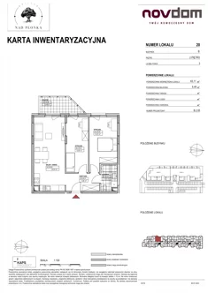 Apartament, 63,11 m², 3 pokoje, piętro 2, oferta nr AB/19