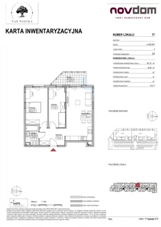 Apartament, 63,12 m², 3 pokoje, piętro 5, oferta nr AB/75