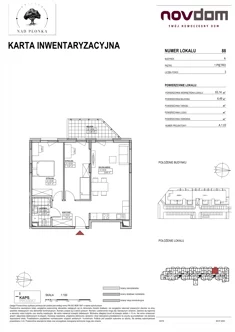 Apartament, 63,14 m², 3 pokoje, piętro 1, oferta nr AB/86