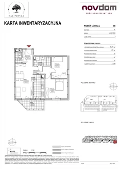Apartament, 68,37 m², 3 pokoje, piętro 2, oferta nr AB/96