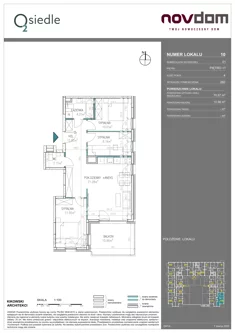Apartament, 70,57 m², 4 pokoje, piętro 1, oferta nr B/10