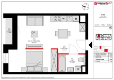 Apartament, 36,24 m², 1 pokój, piętro 3, oferta nr 2.1-3.11.