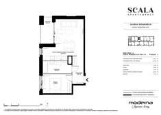 Apartament, 47,25 m², 2 pokoje, piętro 4, oferta nr 2.2-4.10.