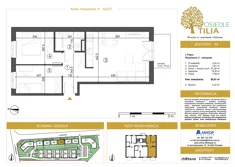 Mieszkanie, 55,01 m², 3 pokoje, piętro 2, oferta nr A4/2/7
