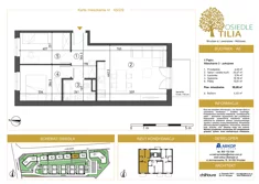 Mieszkanie, 55,00 m², 3 pokoje, piętro 2, oferta nr A5/2/9