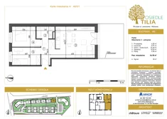 Mieszkanie, 54,98 m², 3 pokoje, parter, oferta nr A6/0/1