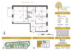 Mieszkanie, 69,25 m², 4 pokoje, piętro 1, oferta nr B1/1/6