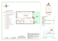 Mieszkanie, 49,62 m², 2 pokoje, parter, oferta nr A11