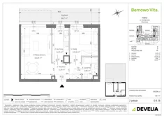 Mieszkanie, 44,04 m², 2 pokoje, parter, oferta nr B3/0/B28