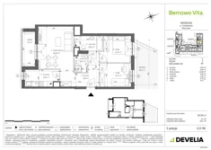 Mieszkanie, 62,92 m², 3 pokoje, parter, oferta nr B4/0/D99