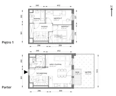 Mieszkanie, 59,47 m², 3 pokoje, parter, oferta nr A/091