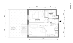 Mieszkanie, 38,50 m², 2 pokoje, parter, oferta nr A/096