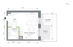 Mieszkanie, 25,94 m², 1 pokój, parter, oferta nr 4/B/5/94