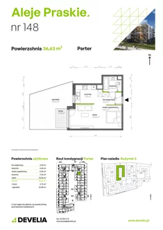 Mieszkanie, 36,63 m², 1 pokój, parter, oferta nr 148/5