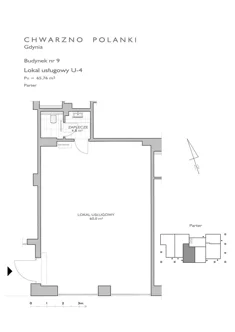 Lokal użytkowy, 65,03 m², oferta nr CHP/U/9/4